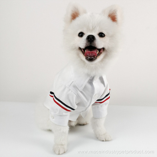 All-season wedding formal occasion fashion pet shirt